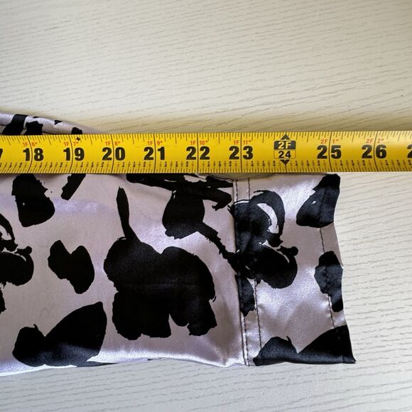 NWT ZARA The Dita Dress Satin Effect Size XL Lavender Rugged Bloggers Favorite - Picture 13 of 15